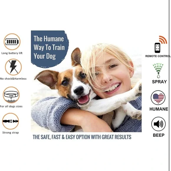 Citronella Dog Training Collar with Remote ControlNot Include Citronella Spray - Picture 5 of 8